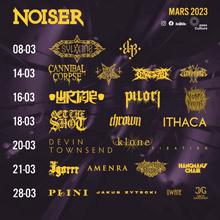 Noiser organise des concerts  toulouse de rock, metal, blackmetal, death, doom, Noise, hardcore, sludge, stoner au rex, au metronum et au bikini.