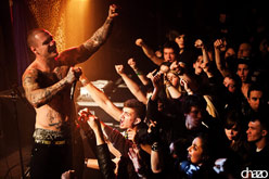 Get Infected Tour Attila + Caliban + Eyes Set To Kill + WBTBWB + Winds Of  Plague en 2012 à Divan Du Monde (Paris)