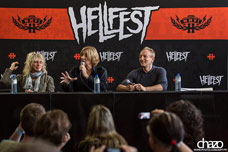Hellfest 2013 Conférences de presse Def Leppard + Europe + Korn + Stone Sour en 2013 à Hellfest (Clisson)
