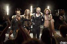 photos du groupe de musique Izia