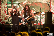 Steve Harris British Lion + Voodoo Six en 2016 à Le Metronum (Toulouse)