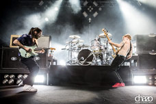 Biffy Clyro + Frank Carter & the Rattlesnakes en 2017 à Le Bikini (Ramonville)