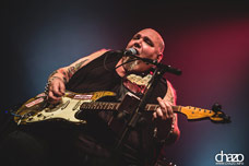 Dave Keyes + Popa Chubby en 2018 à Le Bikini (Ramonville)